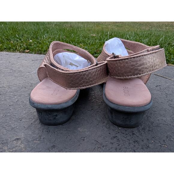 Arche Women's Saorna Antico Fast Metal Slingback Sandal Sz 39 Rose Gold Strappy - Picture 4 of 9